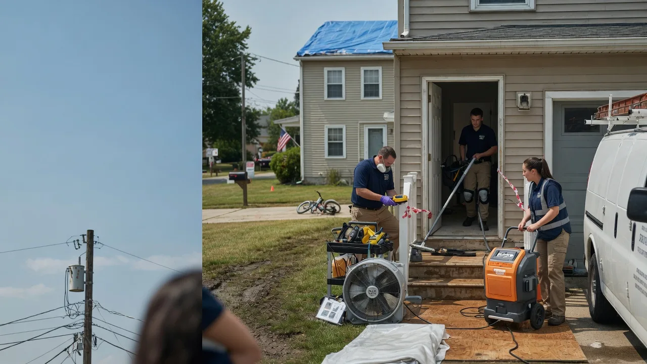 Water Damage Repair in Normal, IL near me